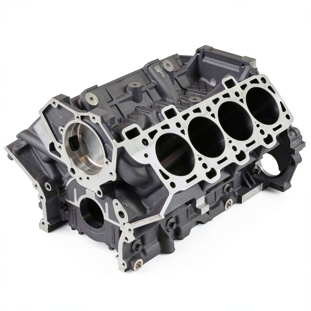 Installing Ford M-6010-M52B Heavy Duty Engine Block Fit on a workshop bench