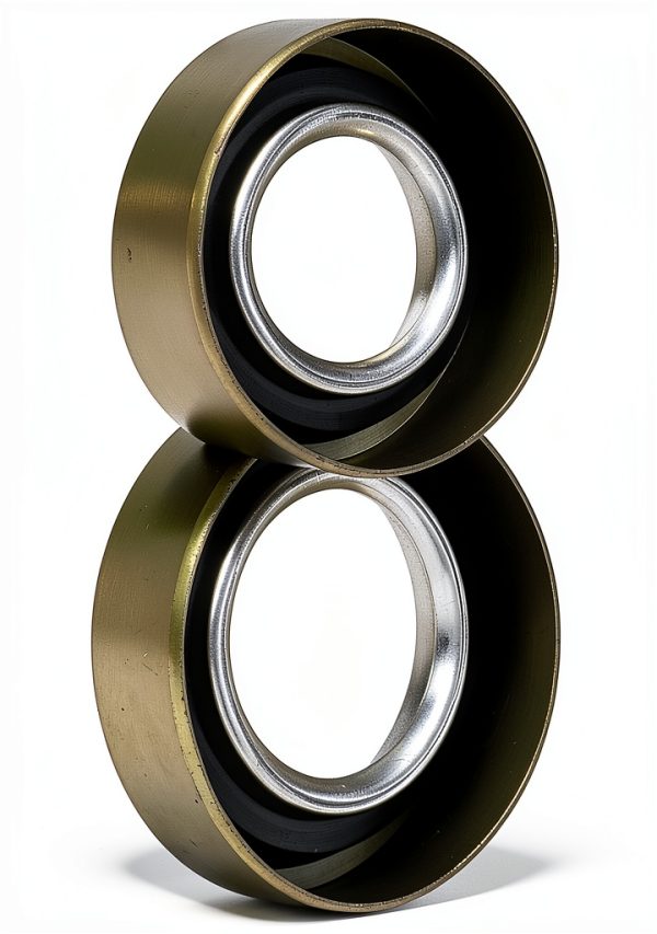 Bearing Buddy Stainless Steel Roller Bearing Seal Set 60005 1.98 Inch-1