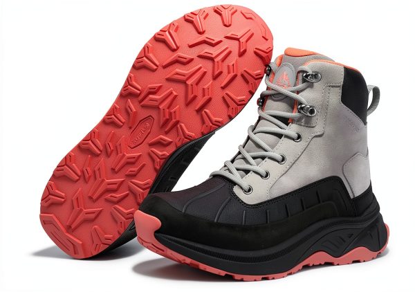 Womens Waterproof Hiking Boots NORTIV 8 Trekking with Durable Suede-5