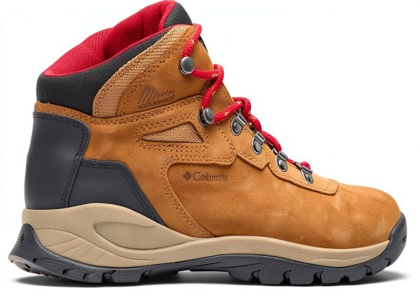 Columbia Newton Ridge Waterproof Amped Hiking Boot Elk/Mountain Red-7