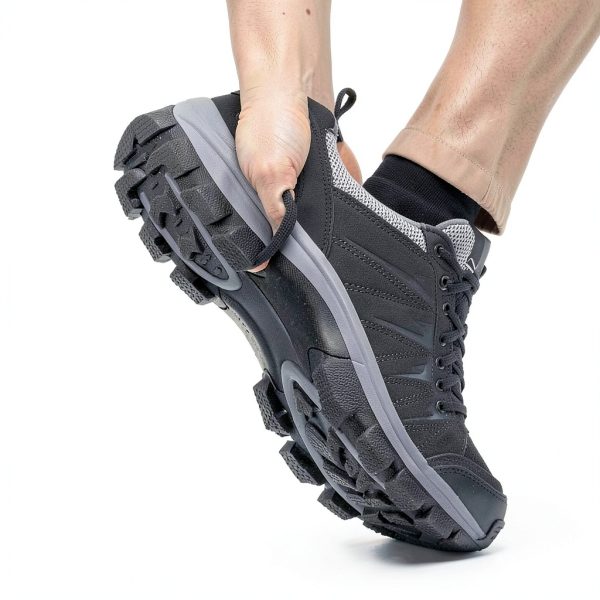 OL OUTJET LEGEND Men's Waterproof Hiking Shoes Leather Anti‑Slip-5