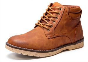Vostey Men's Hiking Boots Casual Outdoor with Premium Faux Leather-0