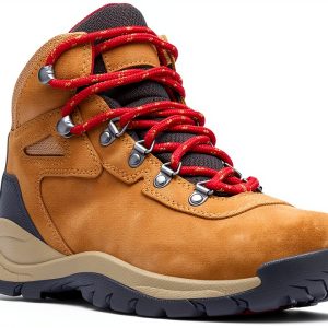 Columbia Newton Ridge Waterproof Amped Hiking Boot Elk/Mountain Red-0