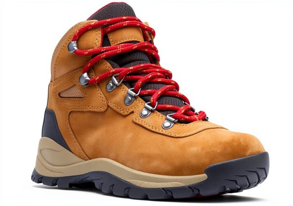 Columbia Newton Ridge Waterproof Amped Hiking Boot Elk/Mountain Red-0