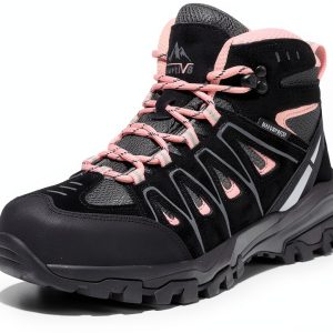 Women's Waterproof Hiking Boots NORTIV 8 Trekking Slip-Resistant Sole-0