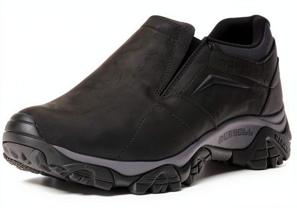 Merrell Men's Moab Adventure MOC Hiking Shoe Dark Earth-0