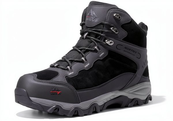 Waterproof Hiking Boots NORTIV Mens Mid Trekking Lightweight Paladin-0