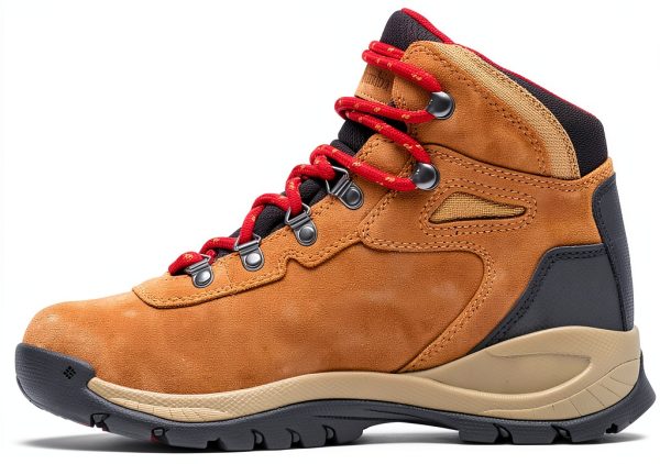 Columbia Newton Ridge Waterproof Amped Hiking Boot Elk/Mountain Red-6