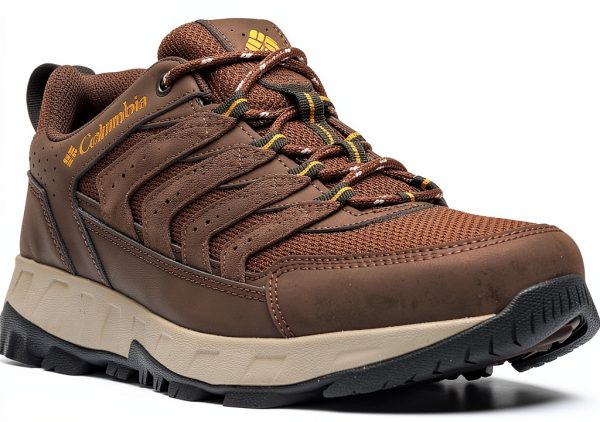 Columbia Mens Strata Trail Low Shoes Techlite Cushion and Omni Grip-0